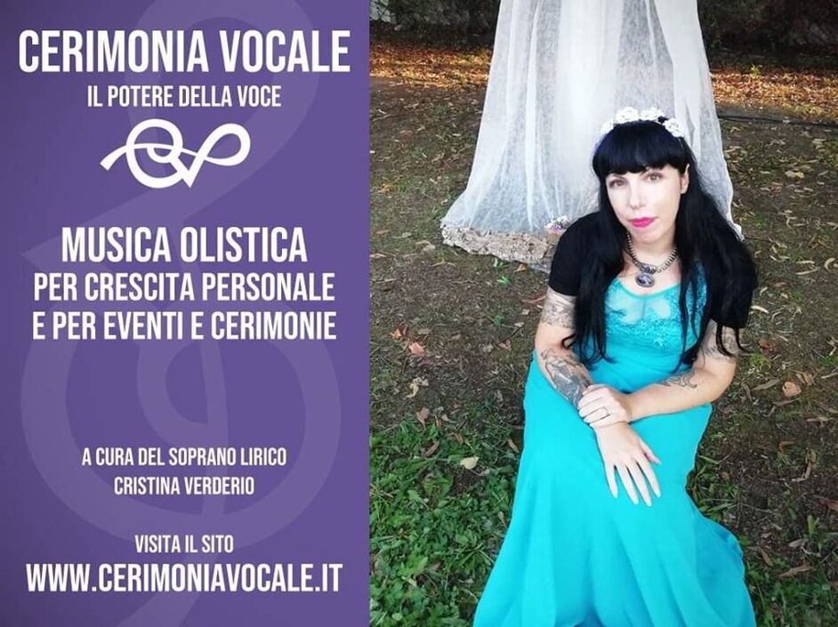 Cerimonia Vocale di Cristina Verderio cantante soprano lirico