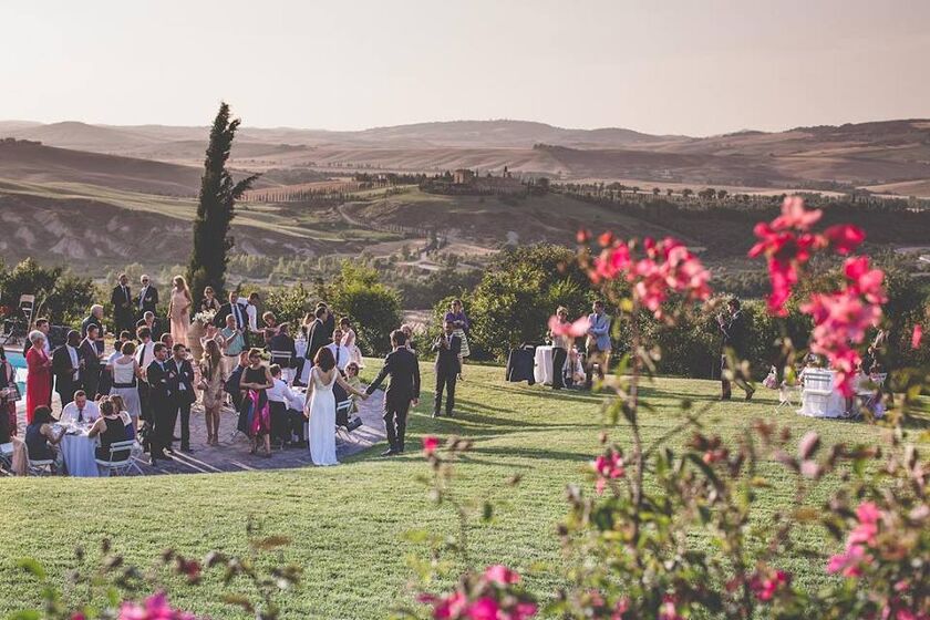 Wedding in Val d'Orcia